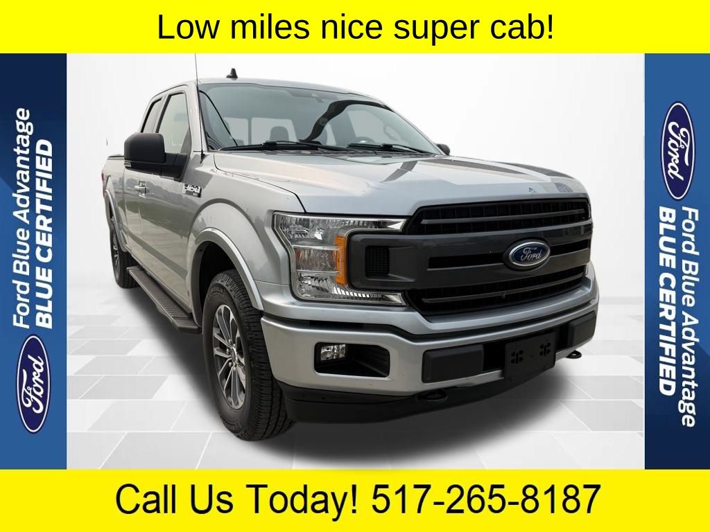 Silver Metallic 2020 Ford F-150 Pickup Truck Four-Wheel Drive Automatic