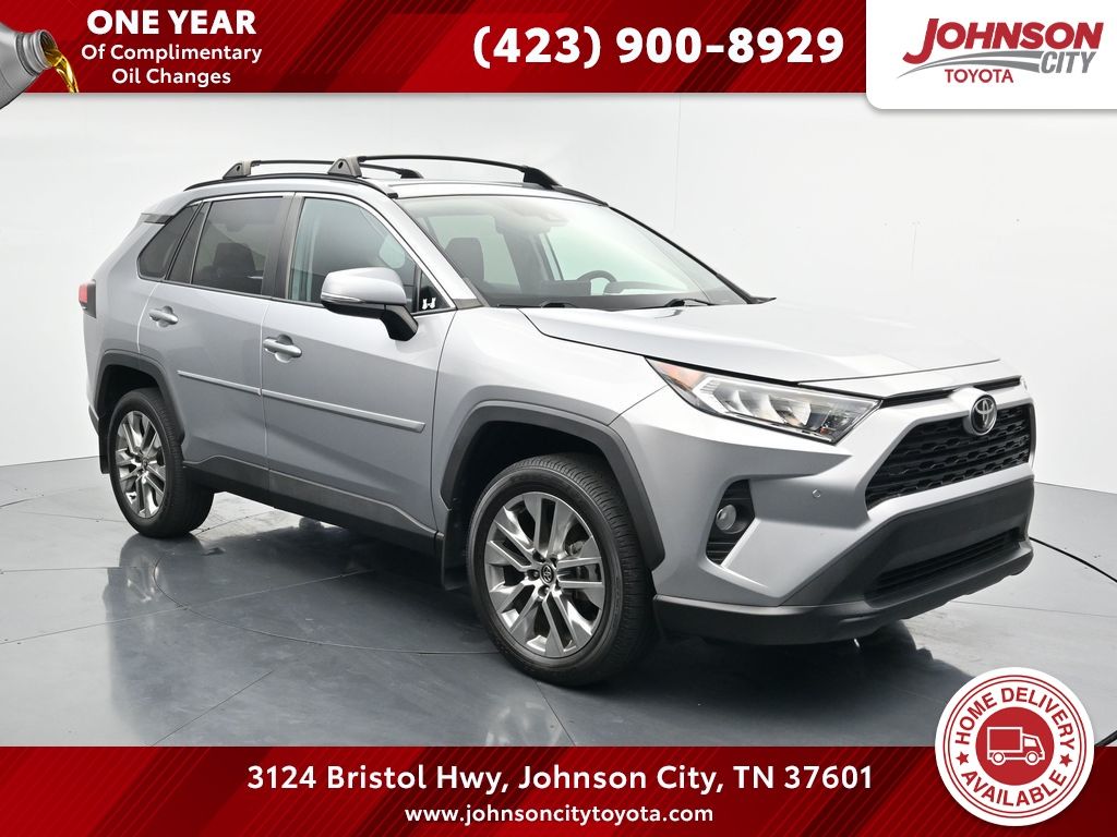 Silver Sky Metallic 2021 Toyota RAV4 SUV / Crossover All-Wheel Drive 8-Speed Automatic
