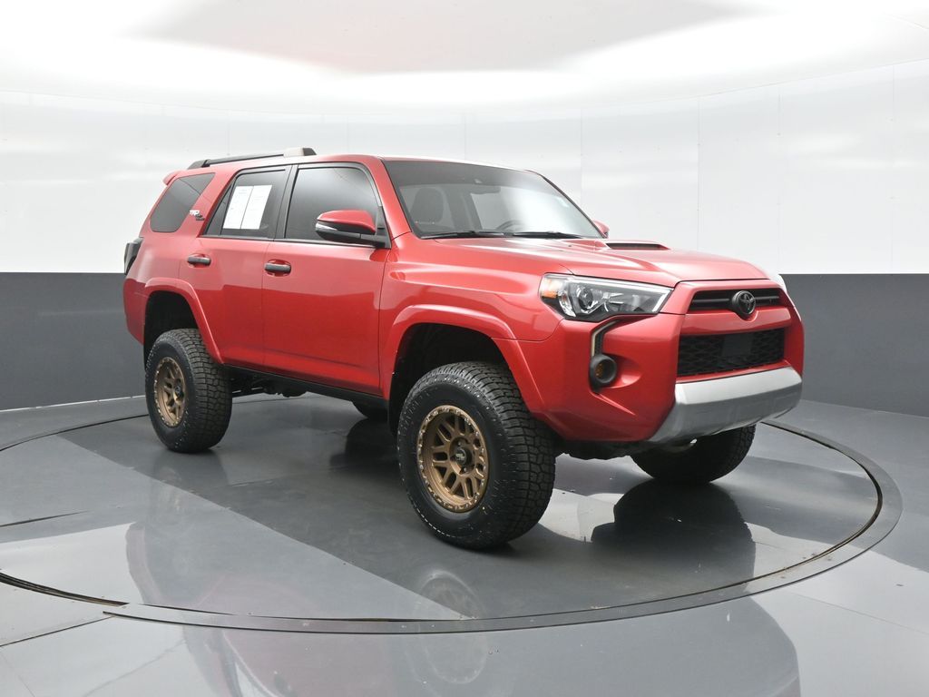 Barcelona Red Metallic 2022 Toyota 4Runner SUV / Crossover Four-Wheel Drive 5-Speed Automatic
