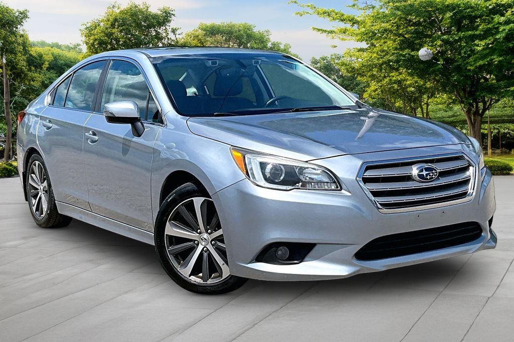 Ice Silver Metallic 2017 Subaru Legacy Sedan All-Wheel Drive Continuously Variable Transmission