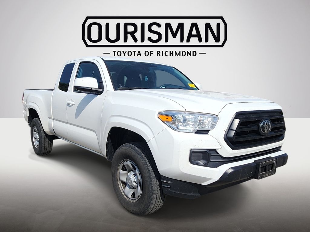 White 2022 Toyota Tacoma SR I4 Access Cab RWD Pickup Truck 4X2 6-Speed Automatic