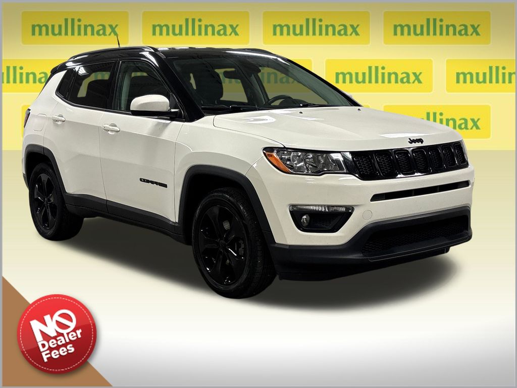 White Clearcoat 2018 Jeep Compass Altitude FWD SUV / Crossover Front-Wheel Drive 6-Speed Automatic