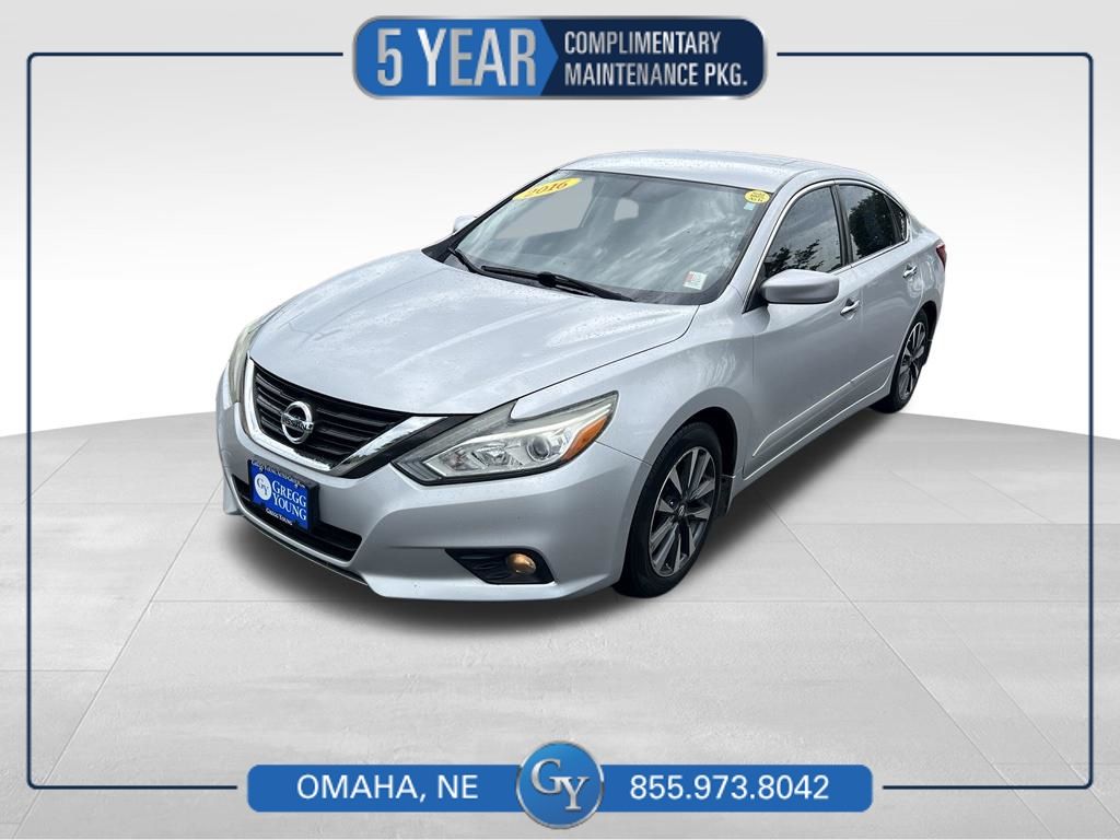 Brilliant Silver Metallic 2016 Nissan Altima Sedan Front-Wheel Drive Continuously Variable Transmission