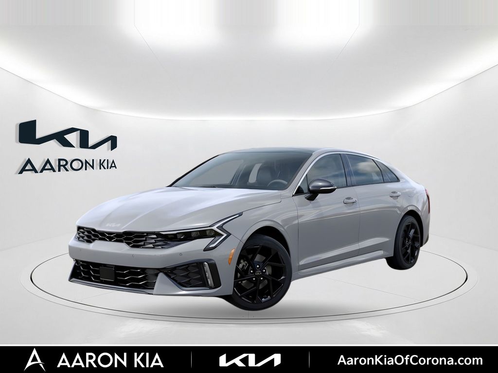 Wolf Gray 2026 Kia K5 Sedan Front-Wheel Drive 8-Speed Automatic