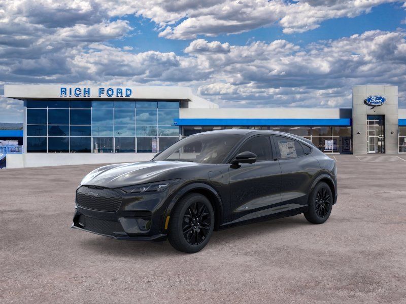 Shadow Black 2026 Ford Mustang Mach-E SUV / Crossover All-Wheel Drive Automatic