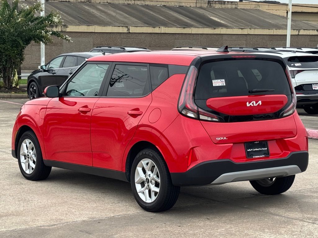 2024 Kia Soul LX Red at Classic Elite Chevrolet Sugar Land