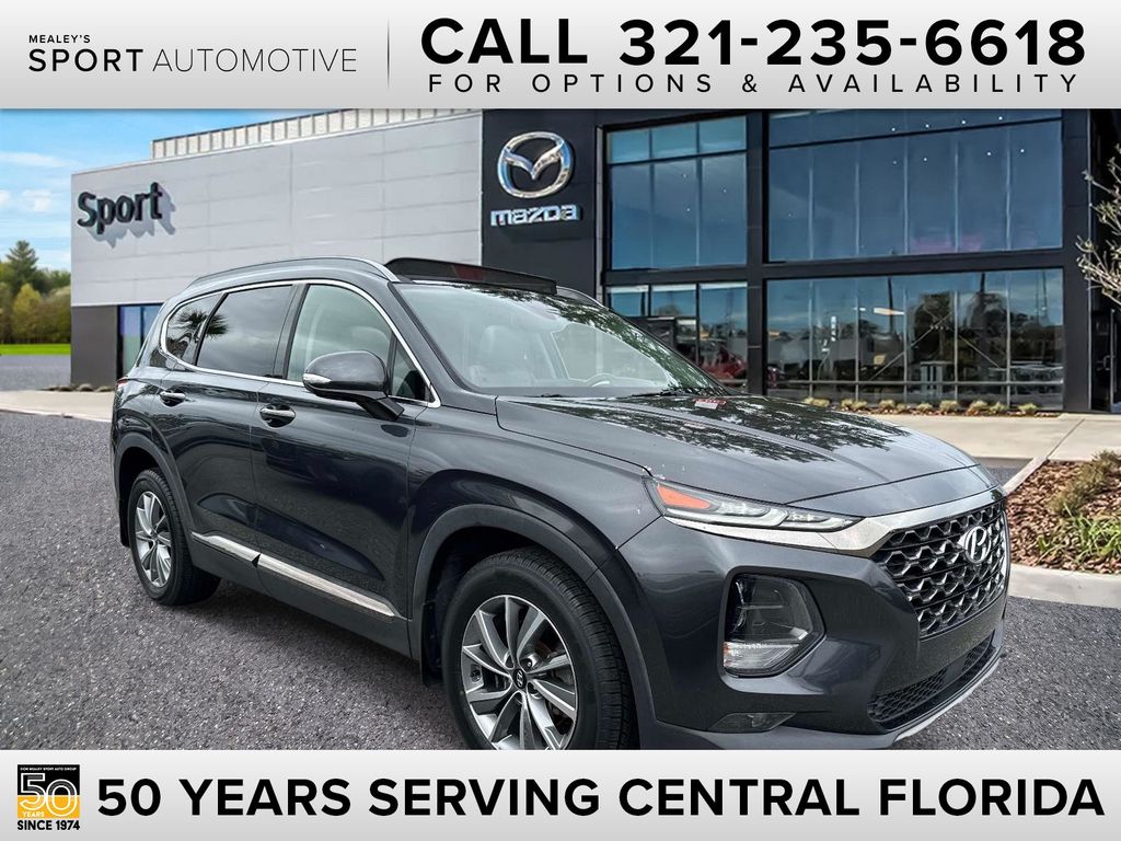 Portofino Gray 2020 Hyundai Santa Fe SUV / Crossover Front-Wheel Drive 8-Speed Automatic