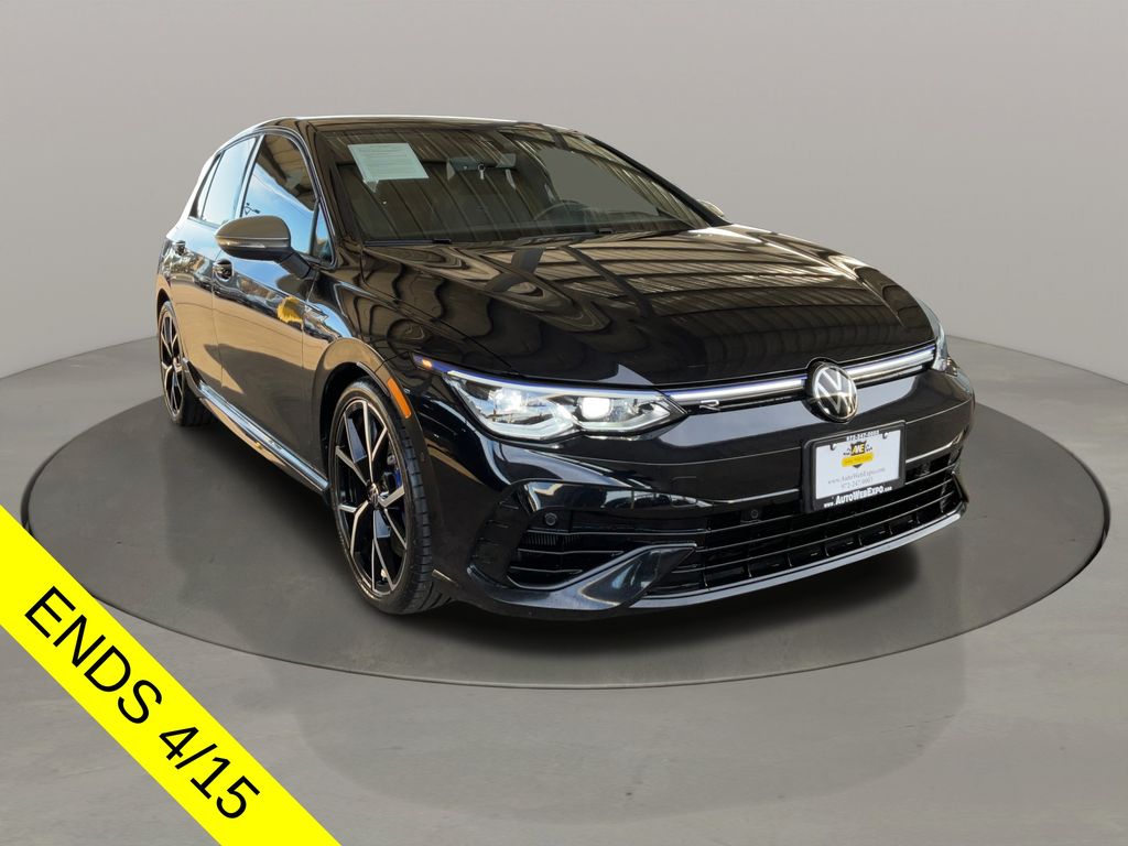 Deep Black Pearl 2024 Volkswagen Golf R 4Motion Hatchback All-Wheel Drive 6-Speed Manual