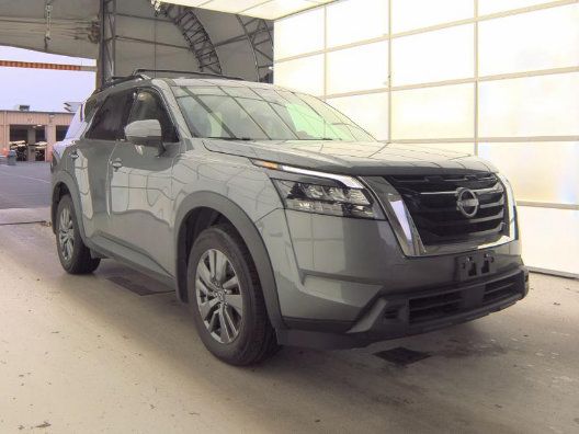 Gray (Gun Metallic) 2024 Nissan Pathfinder SUV / Crossover All-Wheel Drive 9-Speed Automatic