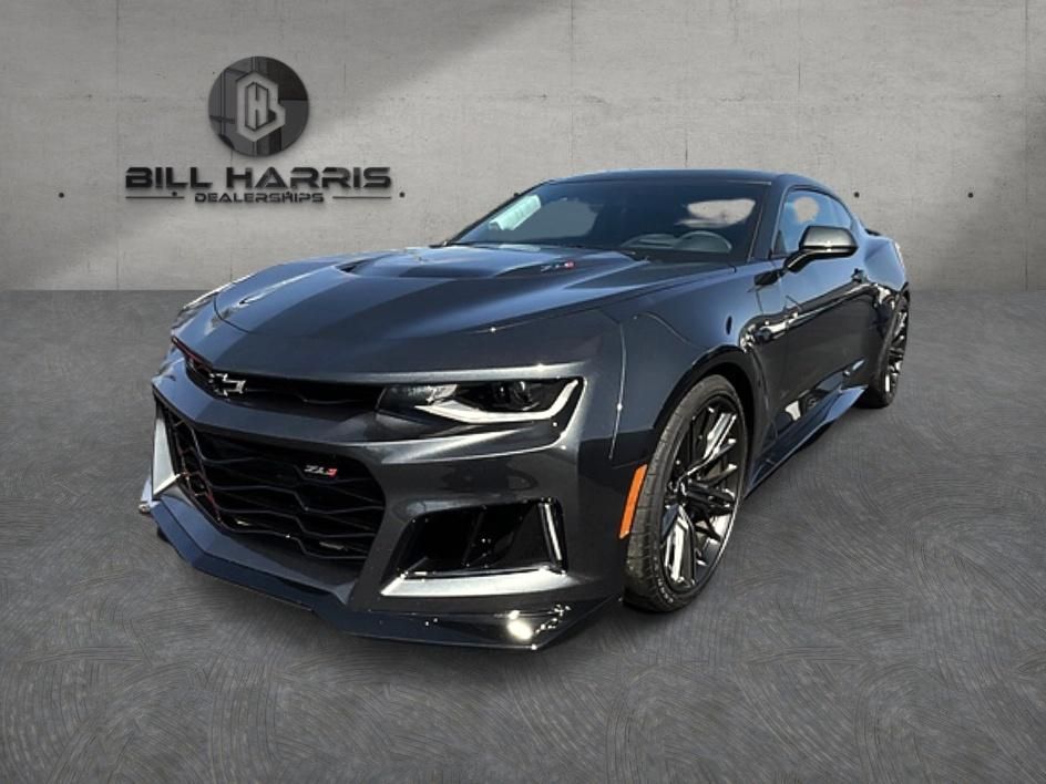 Nightfall Gray Metallic 2018 Chevrolet Camaro ZL1 Coupe RWD Coupe Rear-Wheel Drive Automatic