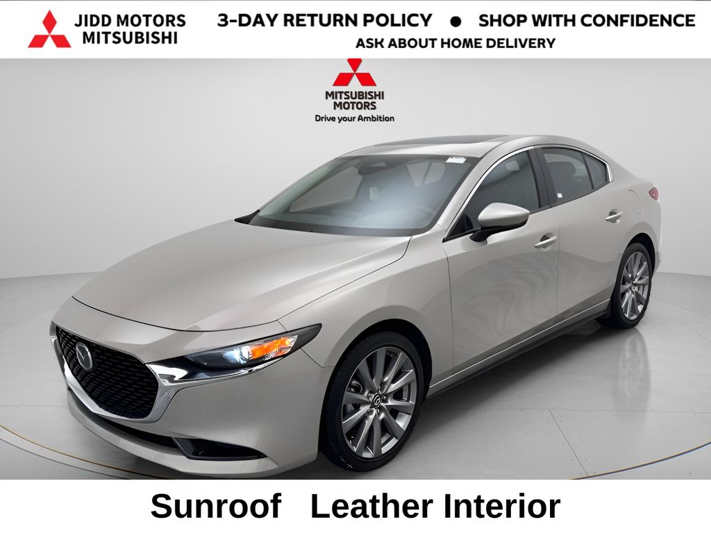 Gray (Platinum Quartz Metallic) 2025 Mazda MAZDA3 2.5 S Preferred Sedan FWD Sedan Front-Wheel Drive 6-Speed Automatic