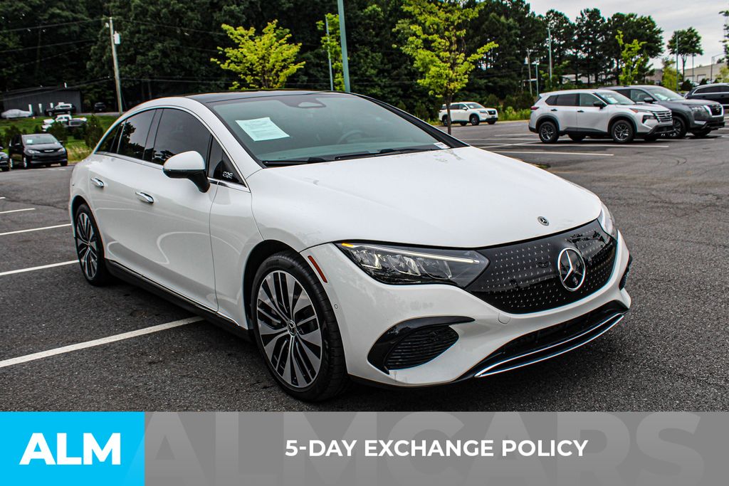 Used 2024 White Mercedes-Benz 350+ Sedan image 4