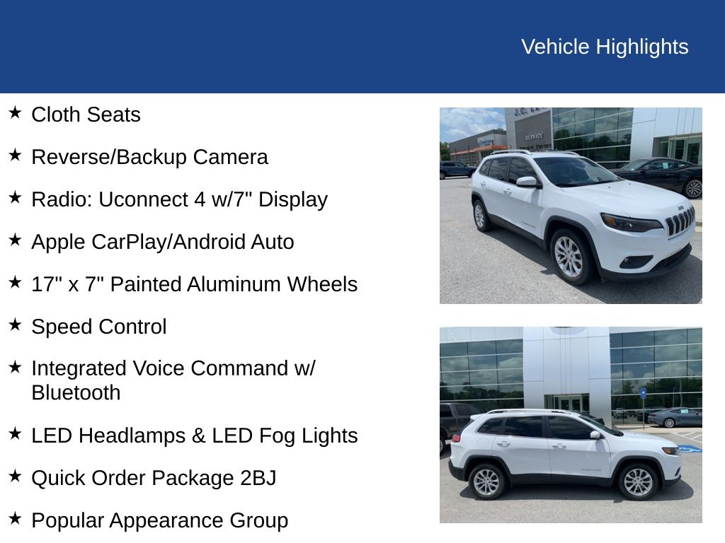 2019 Jeep Cherokee Latitude