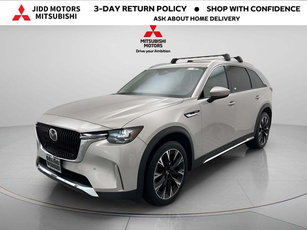 Gray (Platinum Quartz) 2024 Mazda CX-90 PHEV Premium AWD SUV / Crossover All-Wheel Drive 8-Speed Automatic