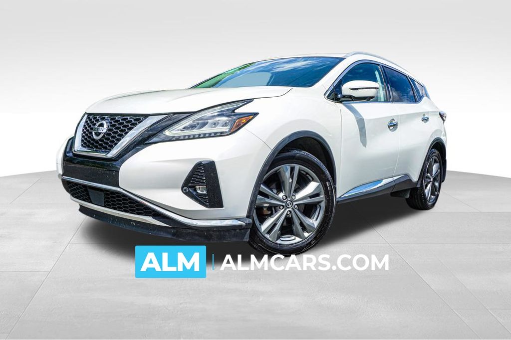 Pearl White Tricoat 2020 Nissan Murano SUV / Crossover All-Wheel Drive Continuously Variable Transmission