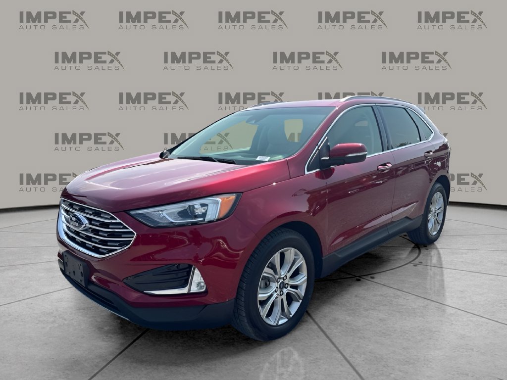 Ruby Red Metallic 2019 Ford Edge SUV / Crossover Front-Wheel Drive 8-Speed Automatic