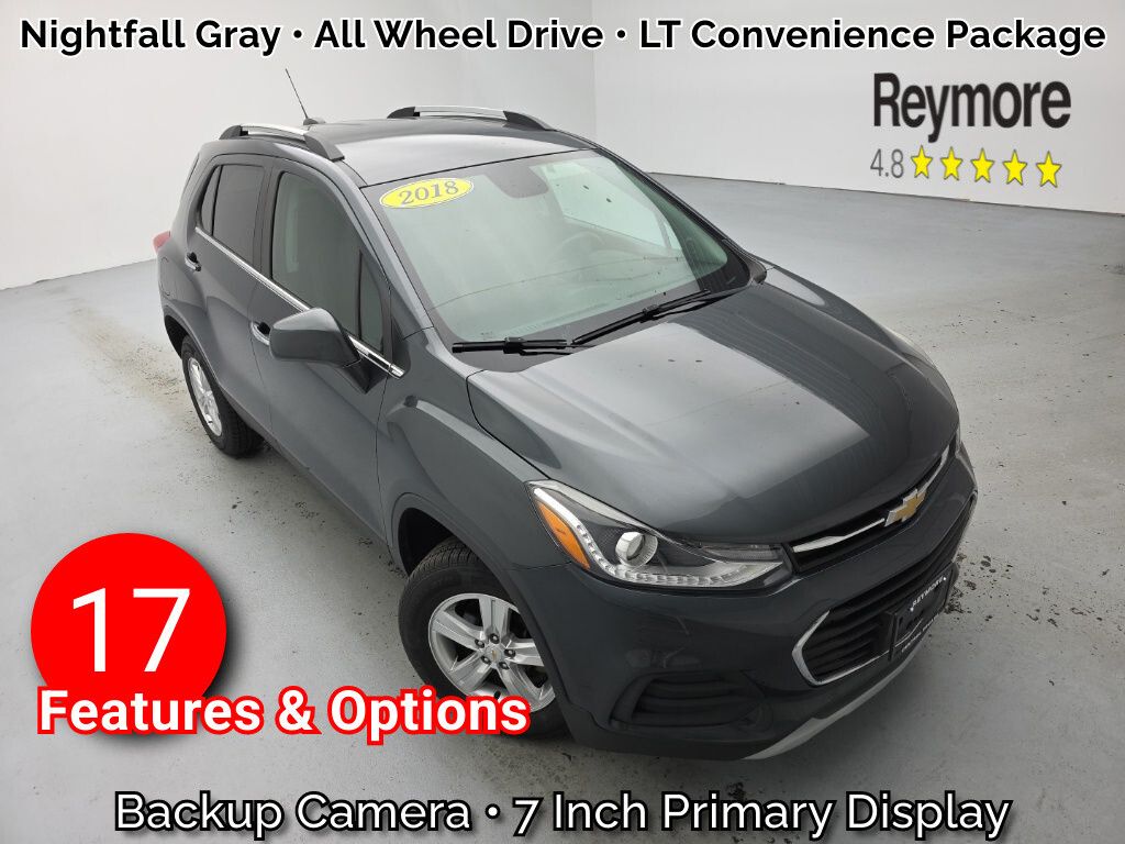 Nightfall Gray 2018 Chevrolet Trax SUV / Crossover All-Wheel Drive 6-Speed Automatic