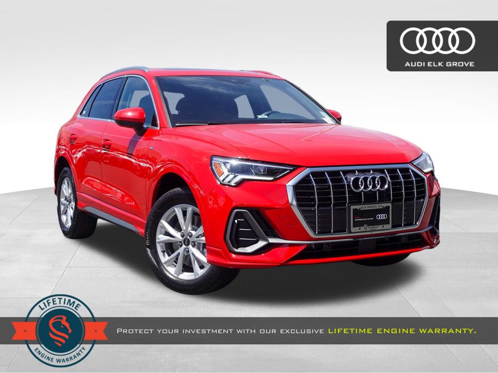 Progressive Red Metallic 2025 Audi Q3 SUV / Crossover All-Wheel Drive 8-Speed Automatic