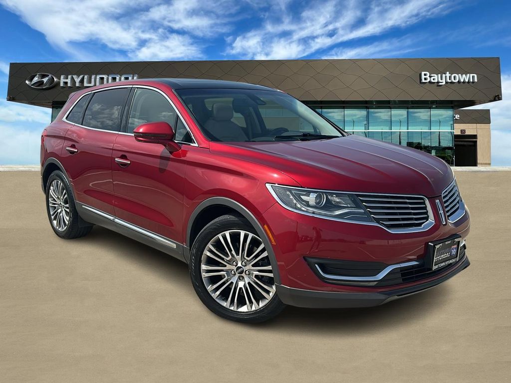 Ruby Red Metallic 2017 Lincoln MKX SUV / Crossover Front-Wheel Drive 6-Speed Automatic