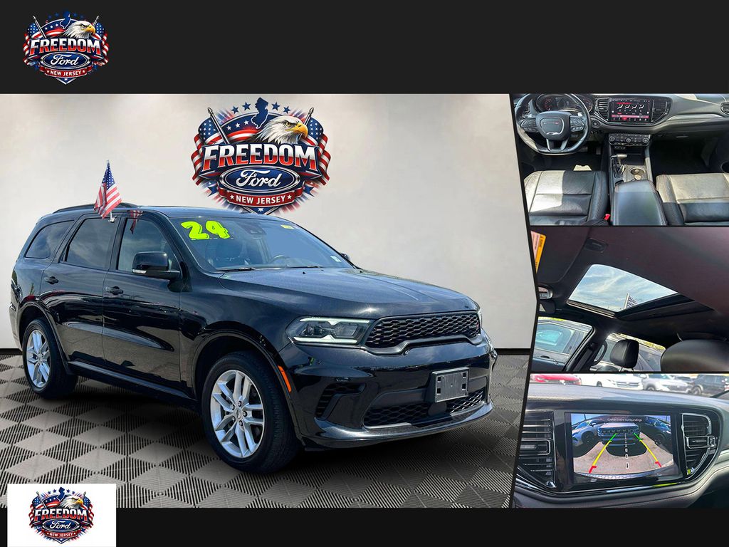 DB Black Crystal Clearcoat 2024 Dodge Durango GT Plus AWD SUV / Crossover All-Wheel Drive 8-Speed Automatic