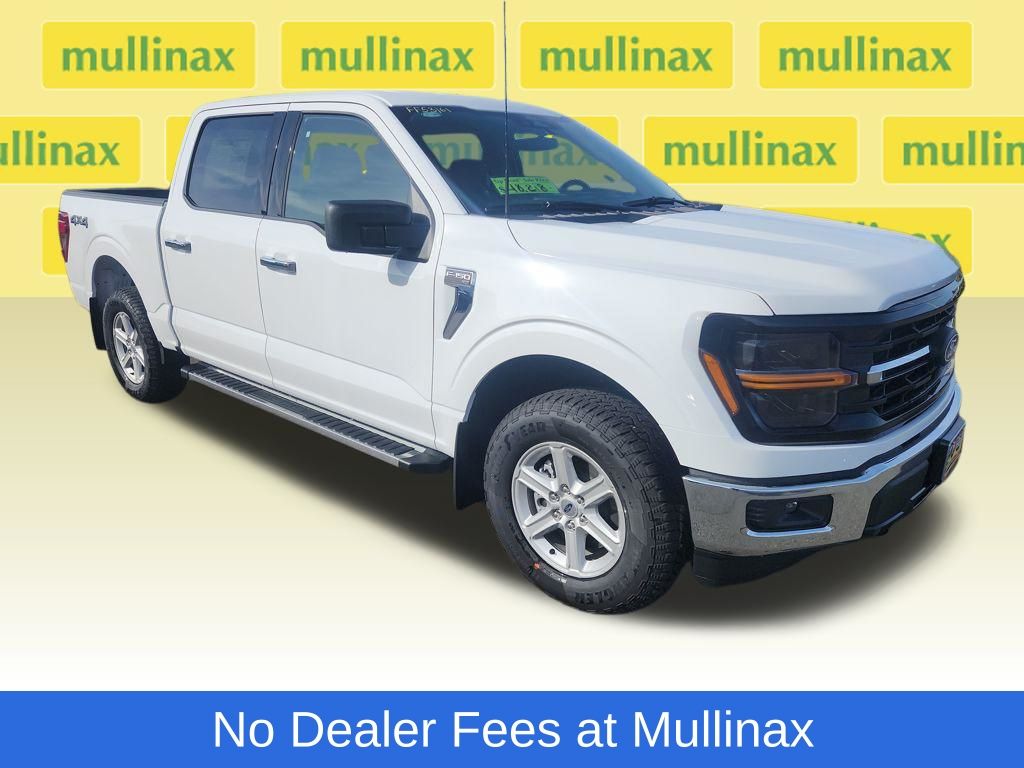Oxford White 2025 Ford F-150 XLT SuperCrew 4WD Pickup Truck Four-Wheel Drive Automatic