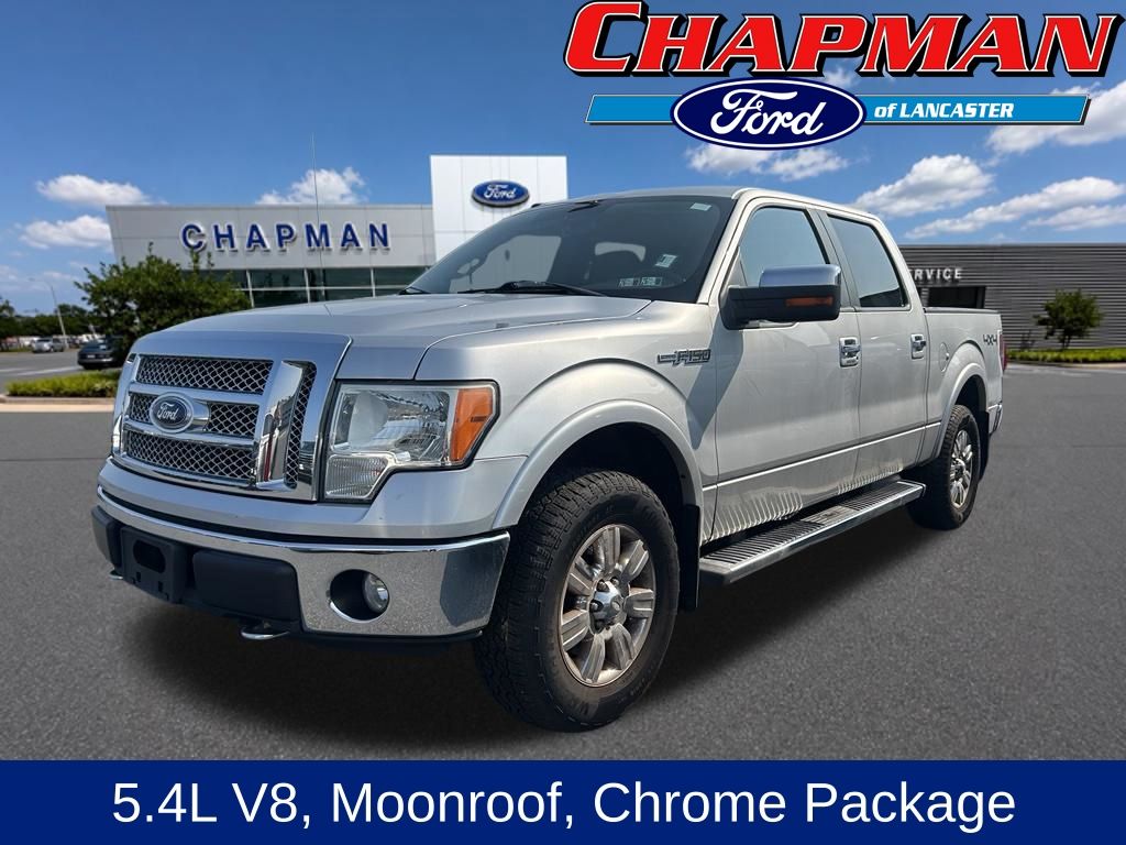 Silver 2010 Ford F-150 Pickup Truck Four-Wheel Drive 6-Speed Automatic