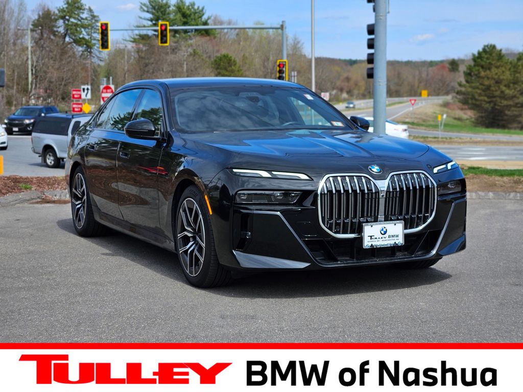 Black Sapphire Metallic 2024 BMW 7 Series Sedan All-Wheel Drive 8-Speed Automatic