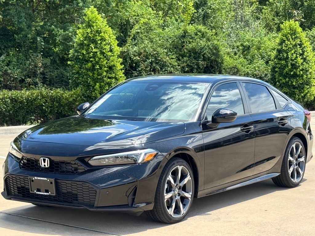 2026 Honda Civic Hybrid Sport Touring Black at Community Honda
