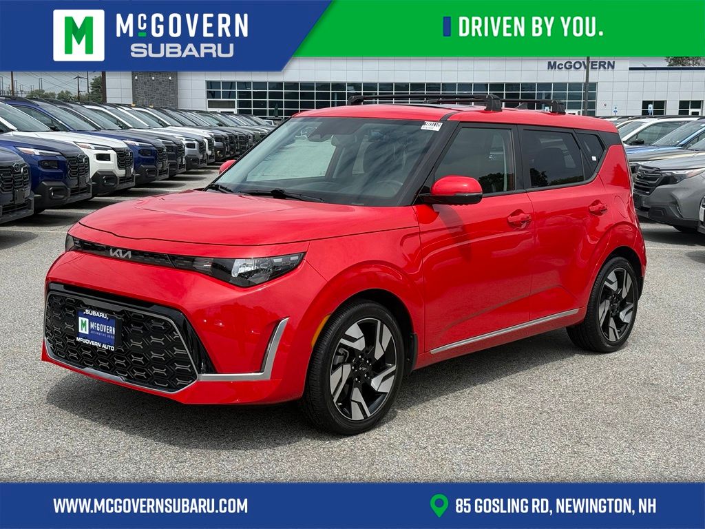 Inferno Red 2023 Kia Soul SUV / Crossover Front-Wheel Drive Continuously Variable Transmission