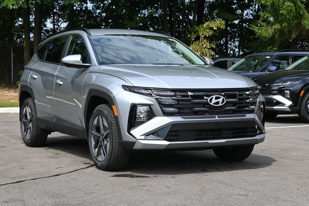 Shimmering Silver 2026 Hyundai Tucson SUV / Crossover All-Wheel Drive 8-Speed Automatic