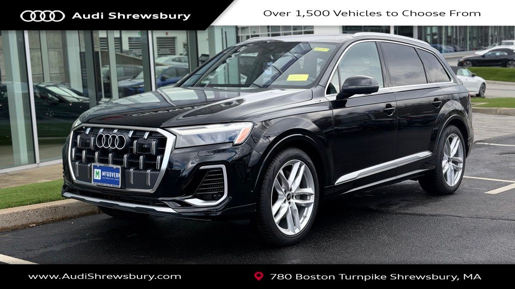 Black 2025 Audi Q7 quattro Premium Plus 55 TFSI SUV / Crossover All-Wheel Drive 8-Speed Automatic