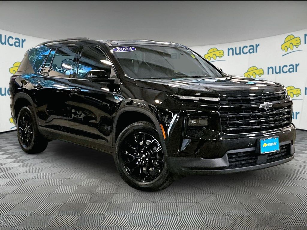 Mosaic Black Metallic 2024 Chevrolet Traverse SUV / Crossover Front-Wheel Drive 8-Speed Automatic