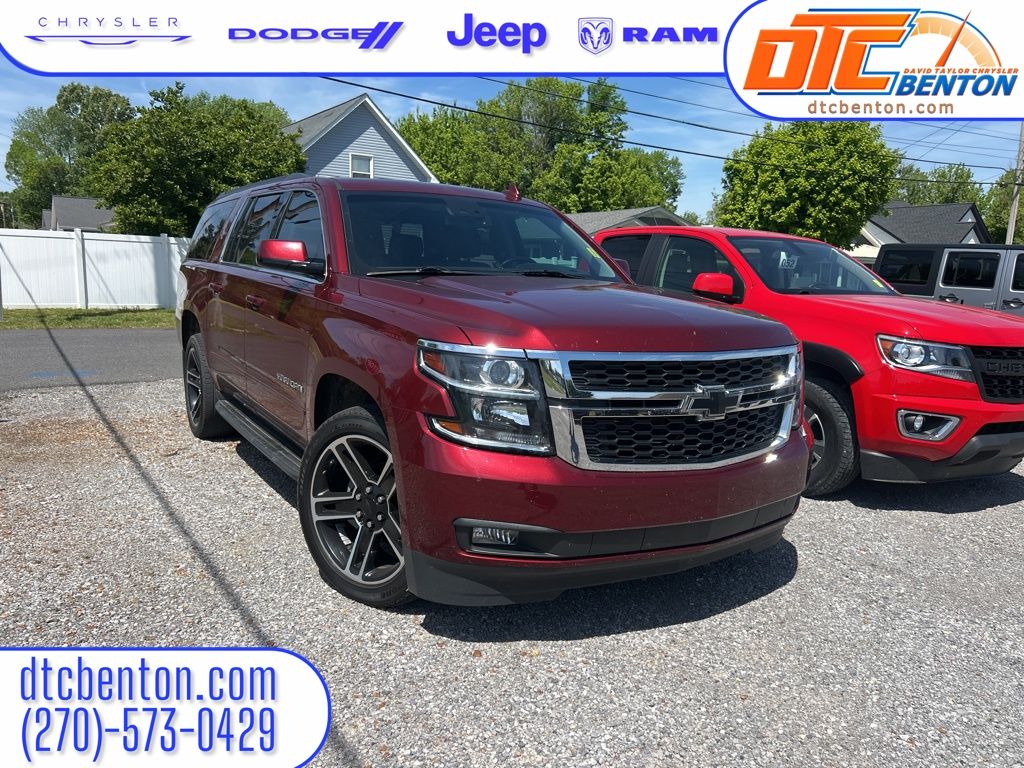 Siren Red Tintcoat 2017 Chevrolet Suburban 1500 LT 4WD SUV / Crossover Four-Wheel Drive 6-Speed Automatic Overdrive