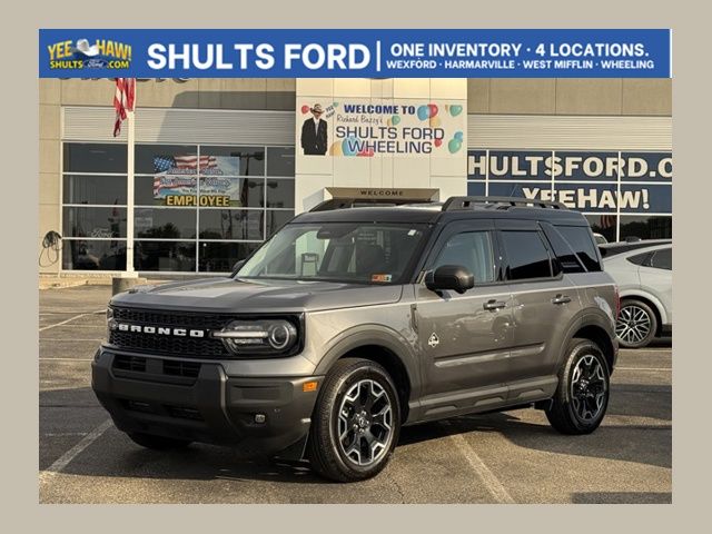 Carbonized Gray Metallic 2025 Ford Bronco Sport SUV / Crossover All-Wheel Drive 8-Speed Automatic