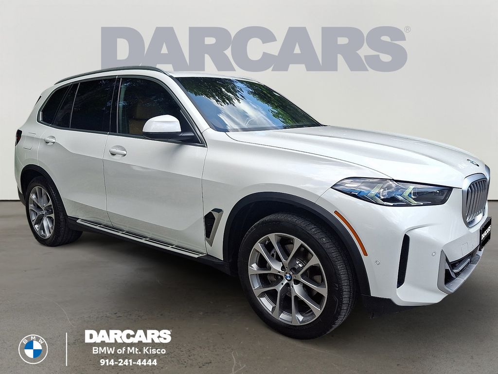 Alpine White 2025 BMW X5 xDrive40i AWD SUV / Crossover All-Wheel Drive 8-Speed Automatic