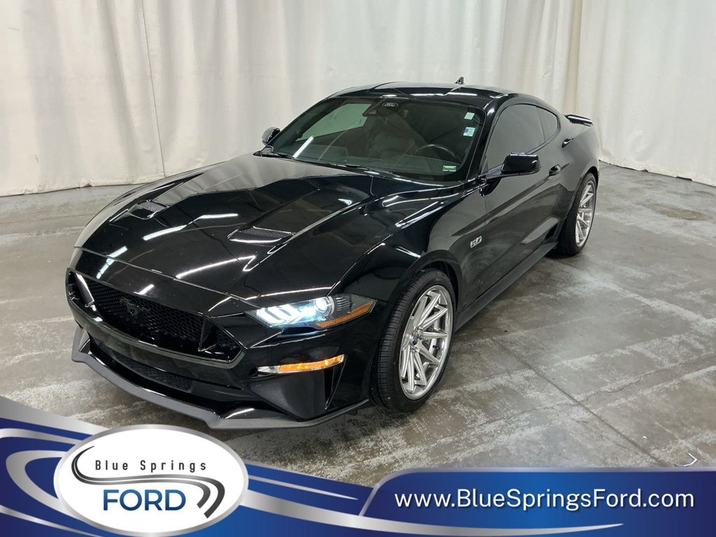 Shadow Black 2023 Ford Mustang Coupe Rear-Wheel Drive Automatic