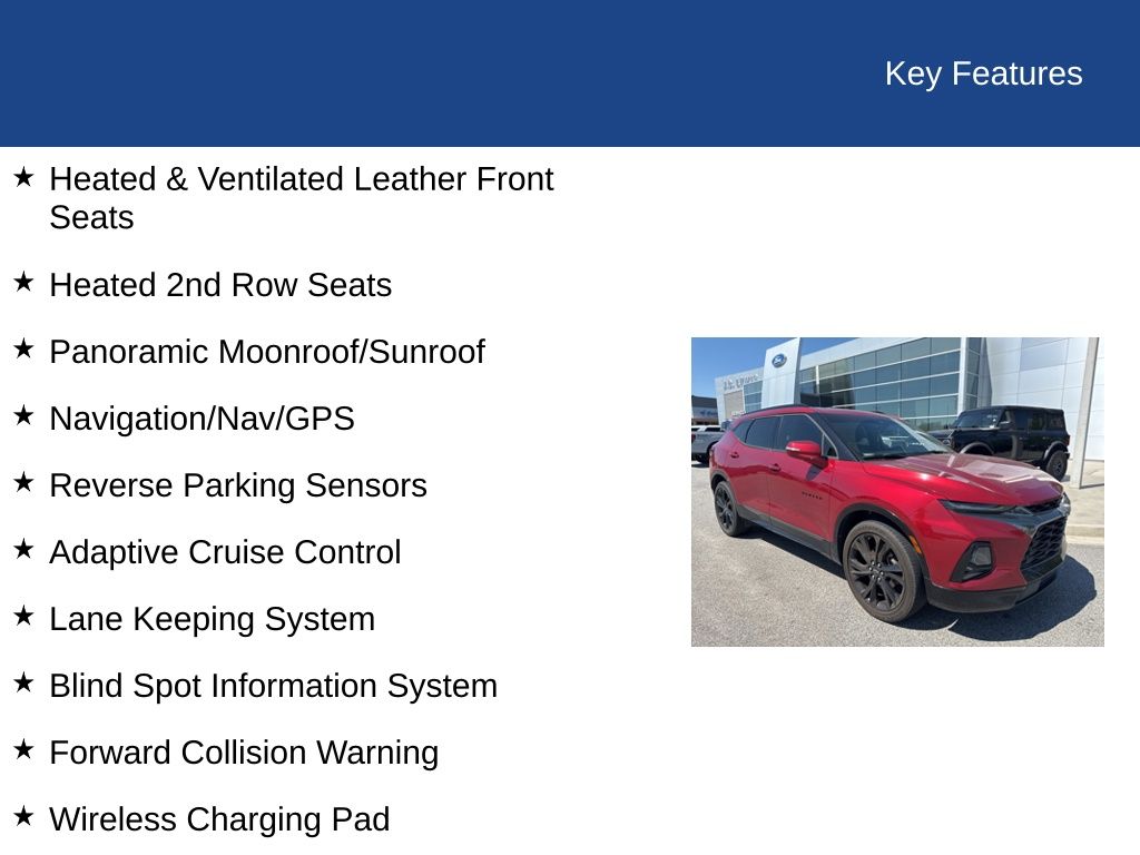 2019 Chevrolet Blazer RS