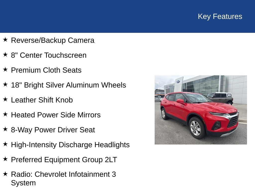 2021 Chevrolet Blazer FWD 2LT