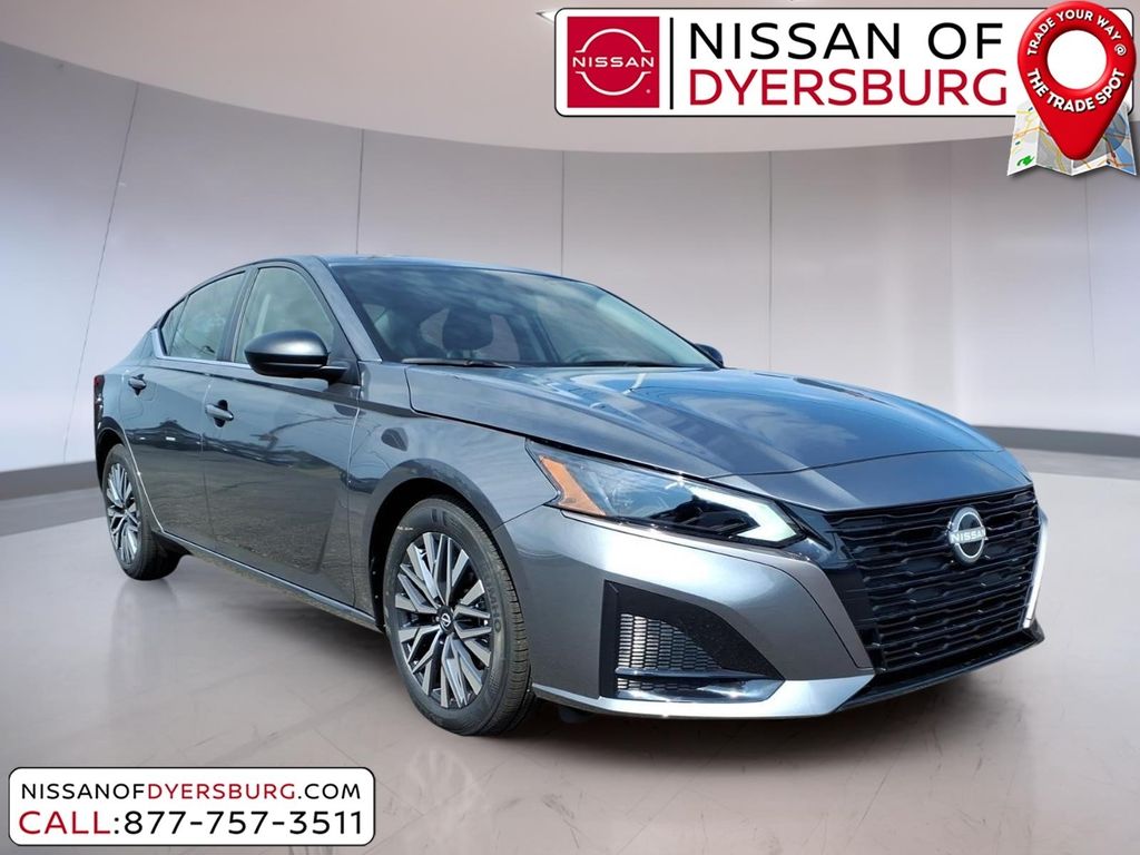 Atlantic Gray Metallic 2025 Nissan Sentra Sedan Front-Wheel Drive Continuously Variable Transmission