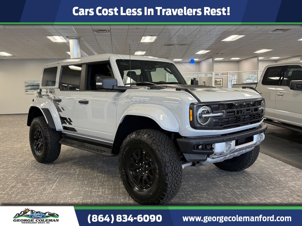 Avalanche Gray 2026 Ford Bronco Raptor SUV / Crossover Four-Wheel Drive Automatic