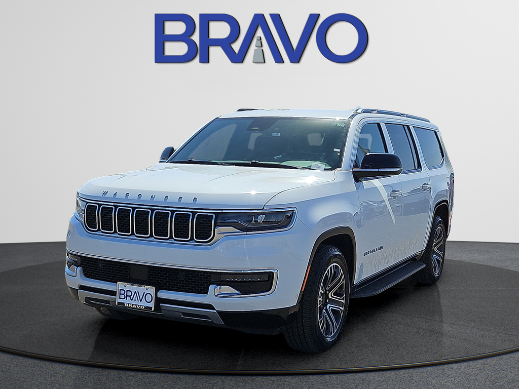 Bright White Clearcoat 2024 Jeep Wagoneer L Series II RWD SUV / Crossover 4X2 8-Speed Automatic