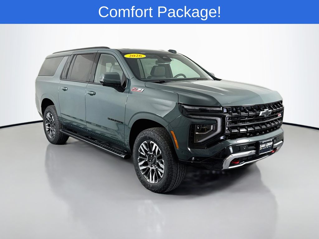 Cypress Gray 2026 Chevrolet Suburban SUV / Crossover Four-Wheel Drive