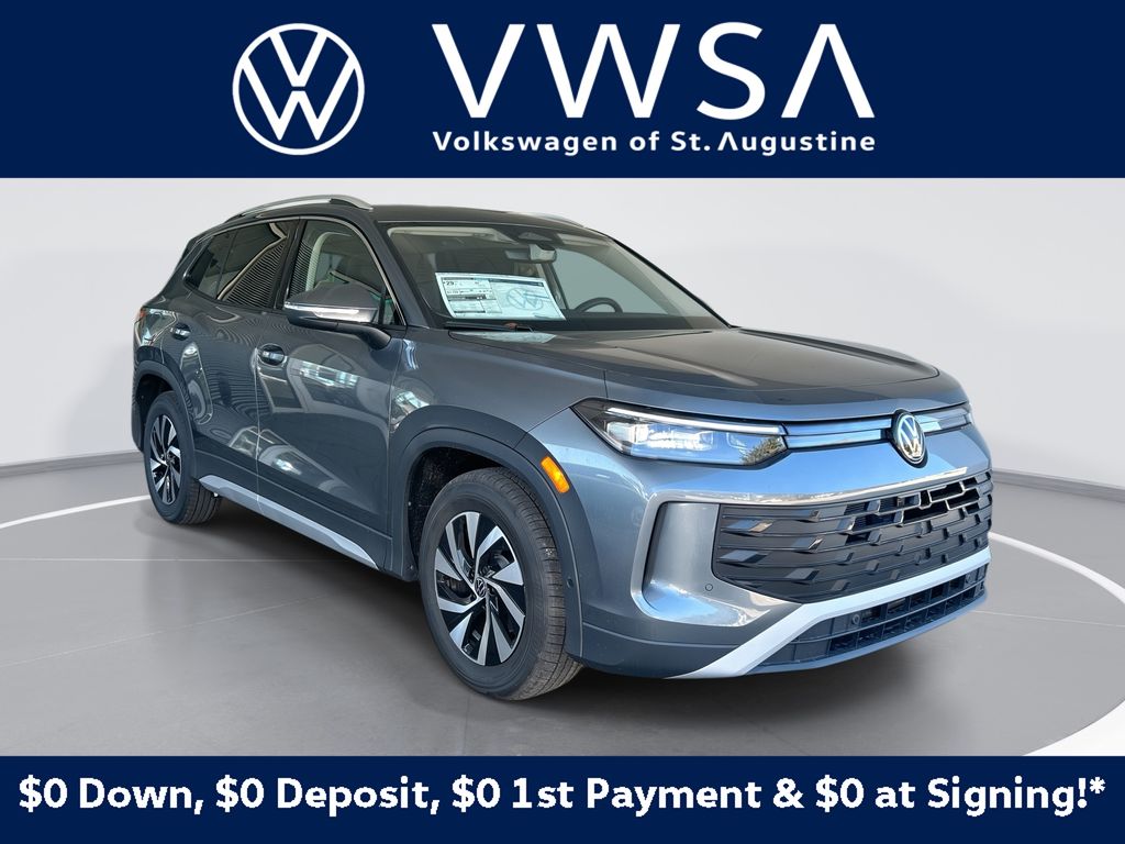 Platinum Gray Metallic 2026 Volkswagen Tiguan SUV / Crossover Front-Wheel Drive 8-Speed Automatic