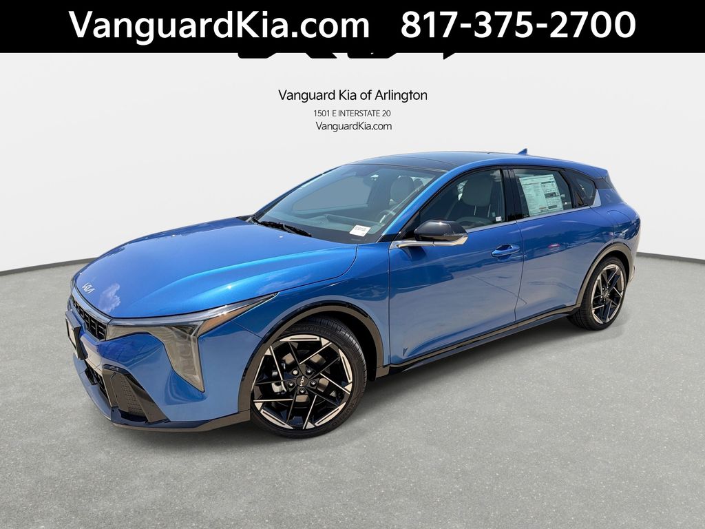 Wave Blue 2026 Kia K4 Hatchback Hatchback Front-Wheel Drive Continuously Variable Transmission