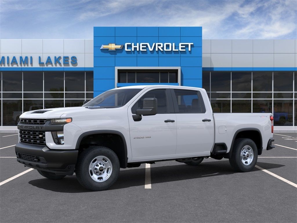 New 2022 Summit White Chevrolet Work Truck image 2