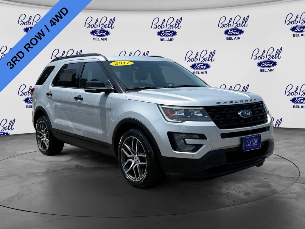 Ingot Silver 2017 Ford Explorer SUV / Crossover All-Wheel Drive 6-Speed Automatic
