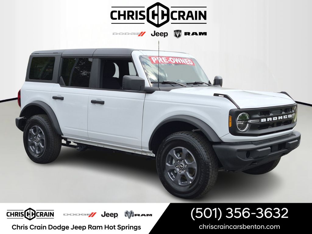 Oxford White 2025 Ford Bronco Big Bend 4-Door 4WD SUV / Crossover Four-Wheel Drive Automatic
