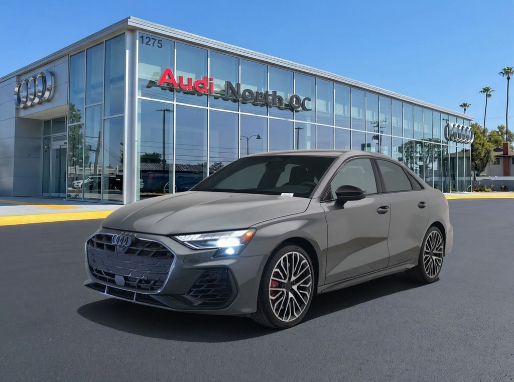 Daytona Gray Pearl Effect 2026 Audi S3 Sedan All-Wheel Drive 7-Speed Automatic
