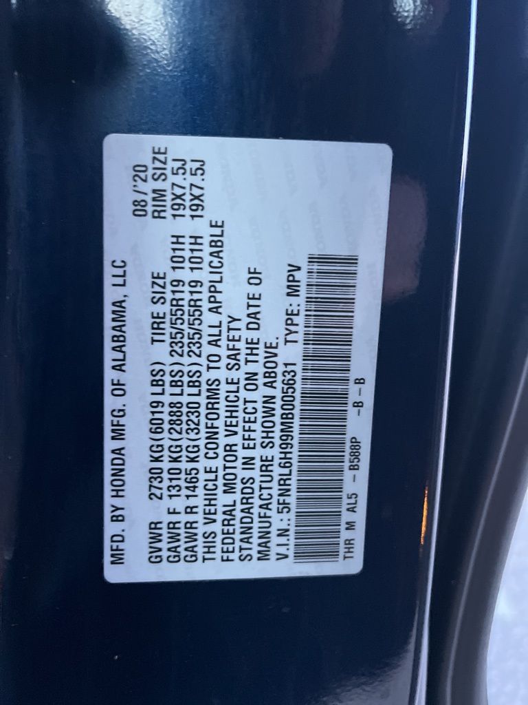 Thumbnail: 2021 Honda Odyssey - 11