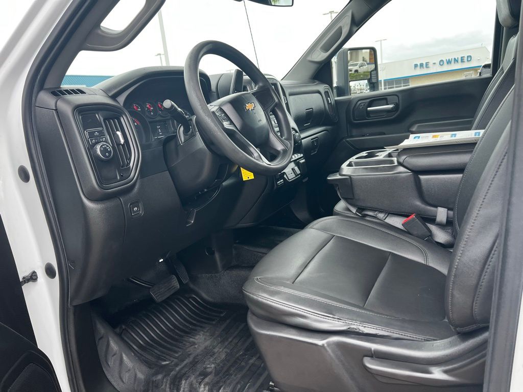 2022 Chevrolet Silverado 2500HD Work Truck White at Wharton Chevrolet GMC